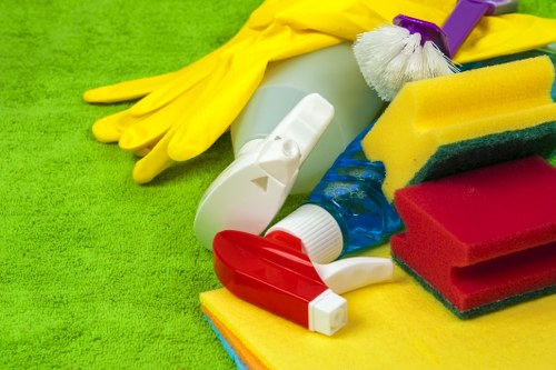 Clean and organized workplace showing regular cleaning benefits